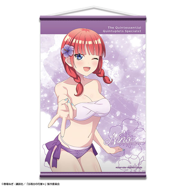 五等分の花嫁 中野二乃 よみうりランド 抽選会 A賞 水着 特大タペストリー 描き下ろし水着等身大タペストリーが当たる！五等分の花嫁