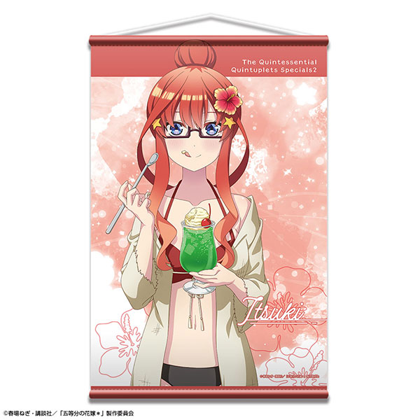 五等分の花嫁* B2タペストリー 水着Ver. デザイン05(中野五月)[ライセンスエージェント]
