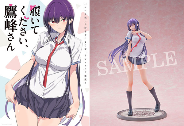 BD 履いてください、鷹峰さん 第1巻 鷹峰高嶺 1/7スケールフィギュア付き完全数量限定版 (Blu-ray Disc)[KADOKAWA]【送料無料】《０７月予約》