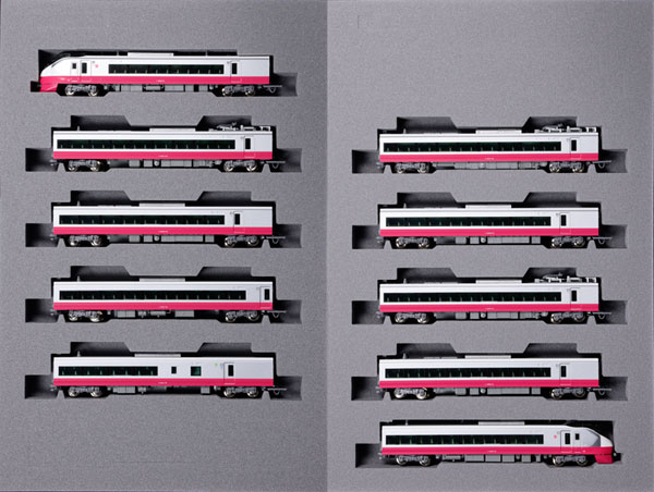 10-1875 E657系〈E653系リバイバルカラー(紅)〉 10両セット[特別企画品][KATO]