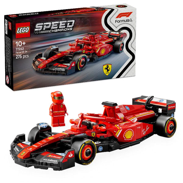 レゴ Speed Champions Ferrari SF-24 F1 レースカー (77242)[レゴジャパン]