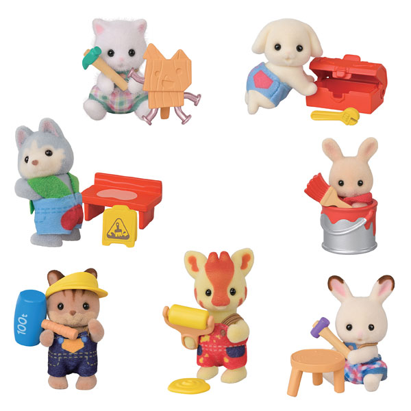 シルバニアファミリー 赤ちゃんコレクション -赤ちゃん工作だいすきシリーズー 16個入りBOX[エポック]《発売済・在庫品》