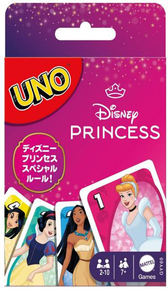 ウノ ディズニープリンセス[マテル]《発売済・在庫品》