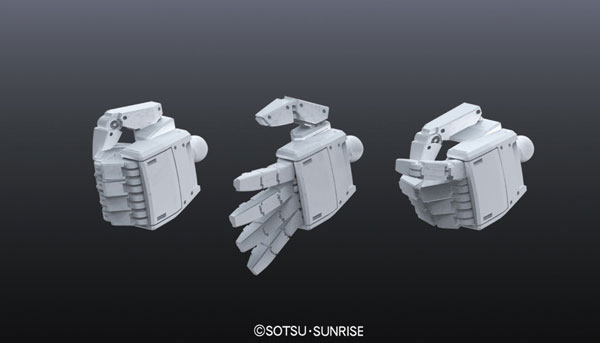 ビルダーズパーツHD 1/100 MSハンド01(連邦系)（再販）[BANDAI SPIRITS]《０９月予約》