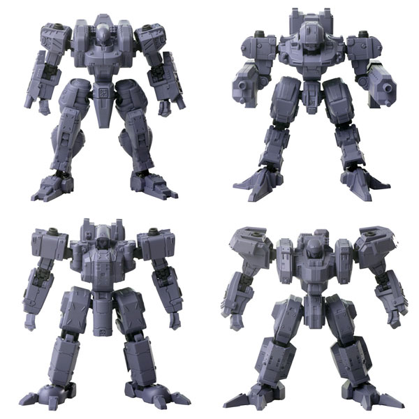 【特典】フロントミッション ストラクチャーアーツ 1/72 プラスティック モデルキット アディショナルセレクション Vol.2 全4種BOX[]