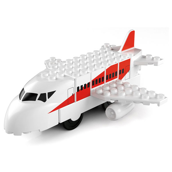 トミカ・プラレールブロック 飛行機[タカラトミー]《発売済・在庫品》
