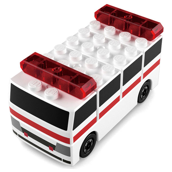 トミカ・プラレールブロック 救急車[タカラトミー]《発売済・在庫品》