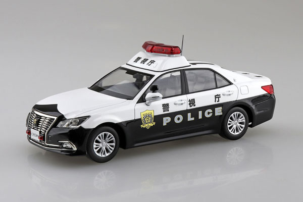 楽プラ　パトカー　兵庫県警　大阪府警仕様 楽プラ スナップキット No.01-PC トヨタ クラウン パトロール