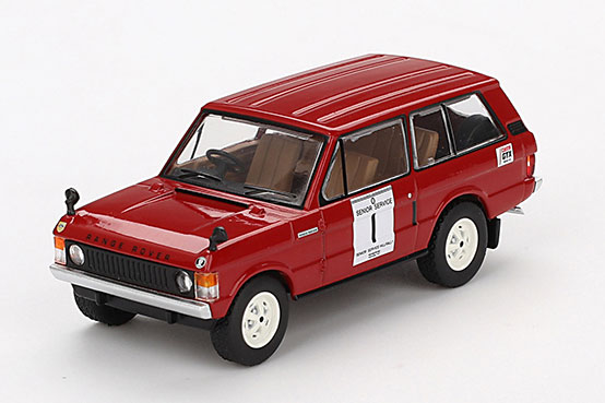 1/64 レンジ ローバー インターナショナルヒルラリー 1971 優勝車 #1(右ハンドル)[MINI GT]