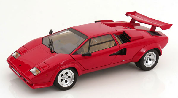 1/12 ランボルギーニ カウンタック LP 5000S QV 1985 red[KKスケール] 同梱不可