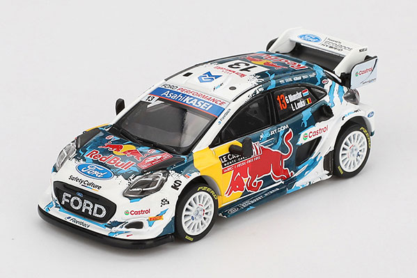 1/64 フォード Puma Rally1 モンテカルロラリー 2024 #13 M-Sport Ford WRT(左ハンドル)[MINI GT]《発売済・在庫品》