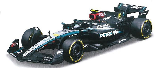 1/43 メルセデス-AMG ペトロナス F1チームW15(2024) Eパフォーマンス No，44 L.ハミルトン(ウィンドウボックス)[ブラゴ]
