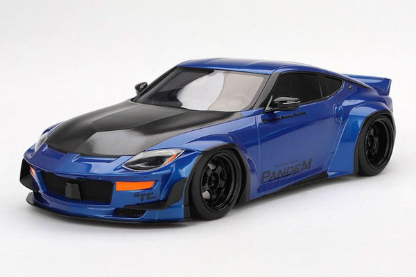 1/18 Pandem Nissan Z(RZ34) セイランブルー[TOP SPEED]