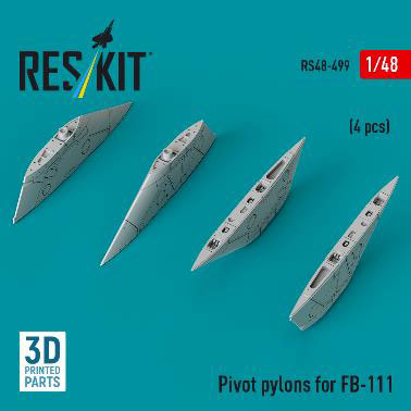 1/48 FB-111 内側パイロン (4個入)[RES/KIT]