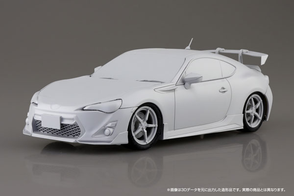 1/24 MFゴースト No.4 片桐夏向 ZN6 TOYOTA86 第14巻 シーサイドダブルレーン仕様 プラモデル[アオシマ]