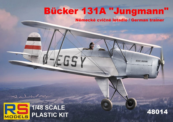 1/48 ビュッカー 131A “ドイツ 1936” プラモデル[RSモデル]