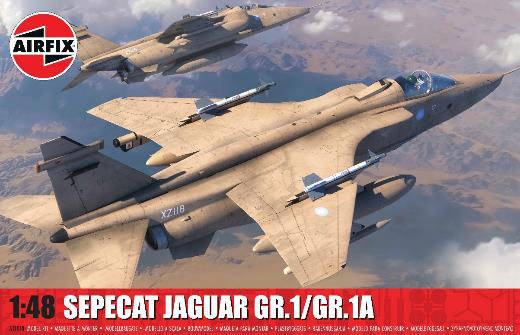 1/48 SEPECAT ジャギュア GR.1/GR.1A プラモデル[エアフィックス]