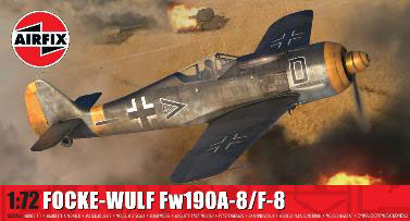 1/72 フォッケウルフ Fw190A-8/F-8 プラモデル[エアフィックス]