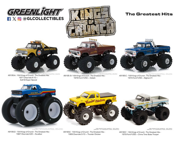 1/64 Kings of Crunch - The Greatest Hits 6種セット[グリーンライト]