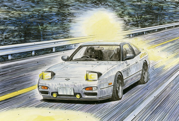1/24 頭文字Dシリーズ No.007 180SX 健二 プラモデル[フジミ模型]《発売済・在庫品》