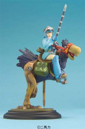 スタジオジブリ 風の谷のナウシカ 01 カイに乗るナウシカ プラモデル（再販）[BANDAI SPIRITS]《在庫切れ》