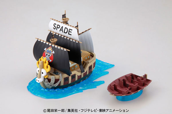 ワンピース 偉大なる船コレクション スペード海賊団の海賊船 プラモデル（再販）[BANDAI SPIRITS]《発売済・在庫品》