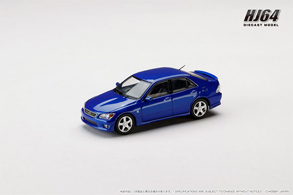 1/64 LEXUS IS 200 (E10) 1999 ブルー[ホビージャパン]《発売済・在庫品》