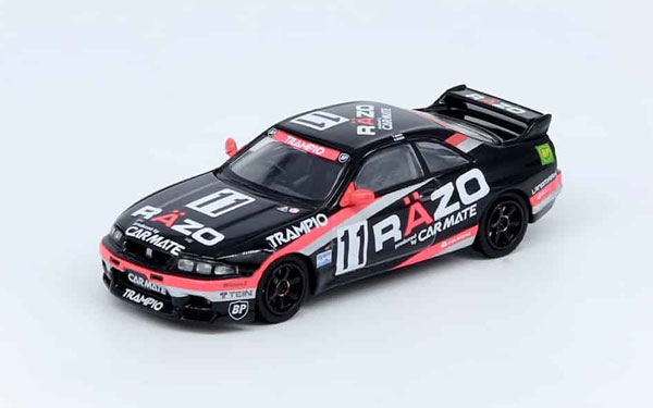 1/64 Nissan SKYLINE GT-R R33 #11 “RAZO TRAMPIO” N1耐久 1995 仙台優勝車[INNO Models]