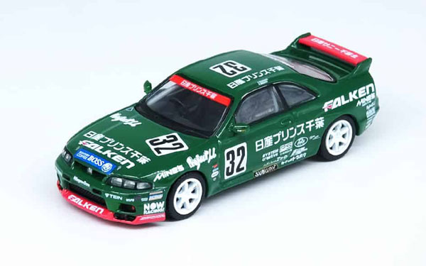 1/64 Nissan SKYLINE GT-R R33 #32 「日産プリンス千葉」 N1耐久 1996 十勝[INNO Models]