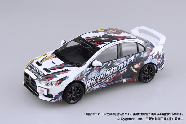 1/24 痛車 No.3 ウマ娘 プリティーダービー Ver.2 CZ4A ランサーエボリューション X ファイナルエディション `15(ミツビシ)[アオシマ]