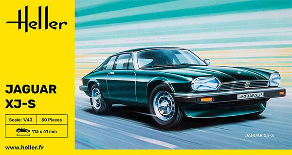 Revell, Jaguar XJS, 1/25, 切 未組み立て