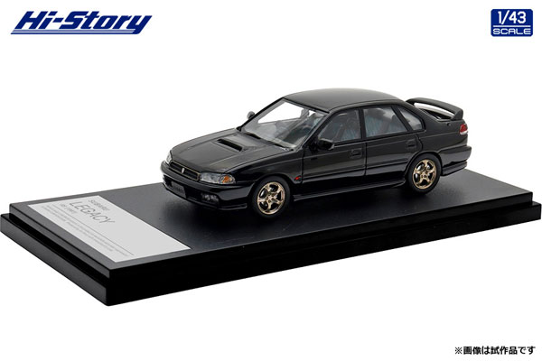 1/43 SUBARU LEGACY RS (1997) ブラックマイカ[ハイストーリー]