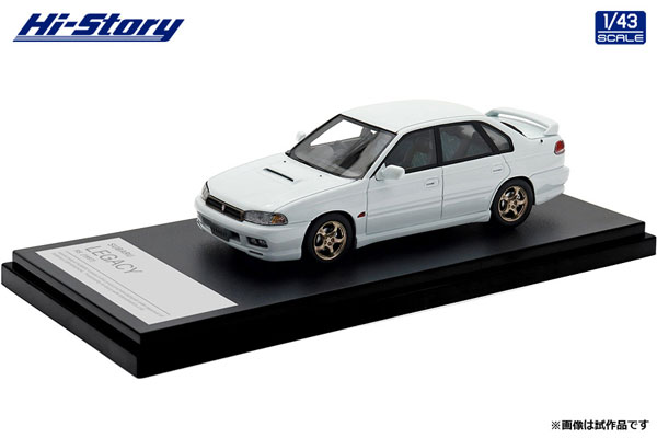 1/43 SUBARU LEGACY RS (1997) ピュアホワイト[ハイストーリー]