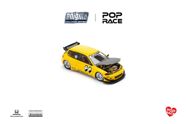 1/64 パンデムシビック EG6 - ムーンアイズ[POP RACE]《発売済・在庫品》