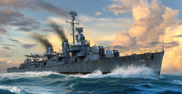 1/350 米海軍 駆逐艦 USS スティーヴンス(DD-479) プラモデル