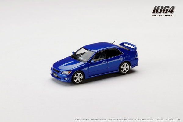 1/64 トヨタ ALTEZZA RS200 (E10) 1998 純正オプション装着車 ブルーマイカ[ホビージャパン]