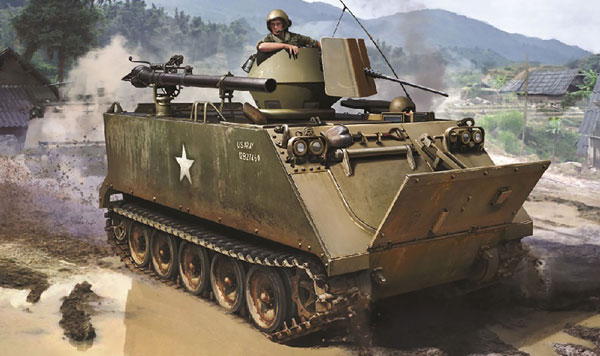 1/35 アメリカ軍 M113 ACAV 装甲騎兵戦闘車 106mm無反動砲装備  