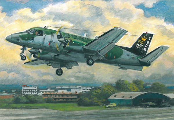 1/72 エンブラエル C-95AM ブラジル空軍輸送機 プラモデル[SOVA 1/72 エンブラエル C-95AM ブラジル空軍輸送機 プラモデル[SOVA