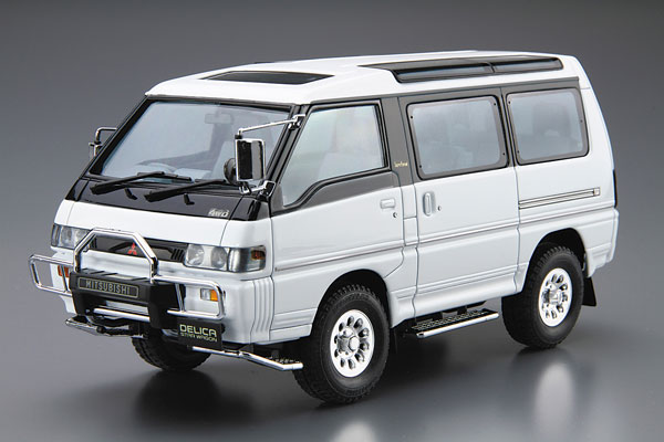 ザ・モデルカー No.27 1/24 ミツビシ P35W デリカスターワゴン ’91 プラモデル[アオシマ]《在庫切れ》