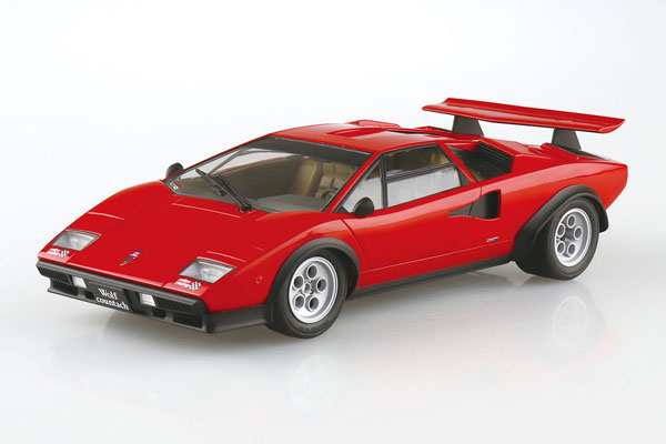 ザ・スーパーカー No.16 1/24 ’75 ウルフ・カウンタック Ver.1 プラモデル[アオシマ]《０７月予約》