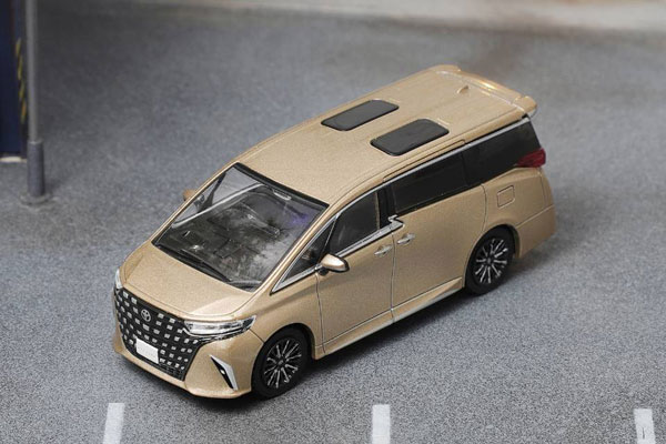 1/64 Toyota Alphard 2024 (RHD) ゴールド[ダイキャストチーム