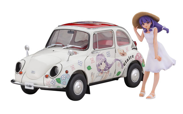 1/24 スバル 360 デラックス “クレア フロスト” w/フィギュア プラモデル[ハセガワ]《発売済・在庫品》