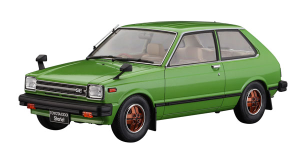 1/24 トヨタ スターレット KP61 SE(3ドア)中期型 (1980) プラモデル[ハセガワ]《発売済・在庫品》