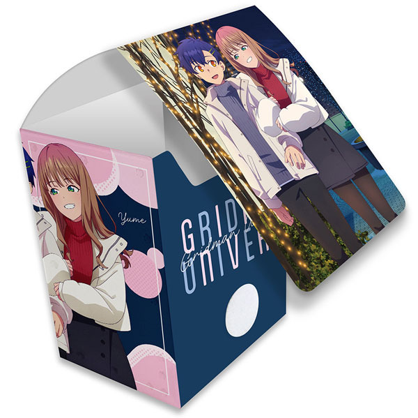 [グリッドマン ユニバース]デッキケース(麻中蓬＆南夢芽/冬デート)[カーテン魂]《０８月予約》