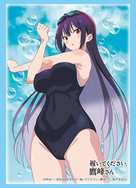 ブシロード スリーブコレクション ハイグレード Vol.4838 TVアニメ「履いてください、鷹峰さん」『鷹峰高嶺』水着ver.[ブシロード]《０７月予約》
