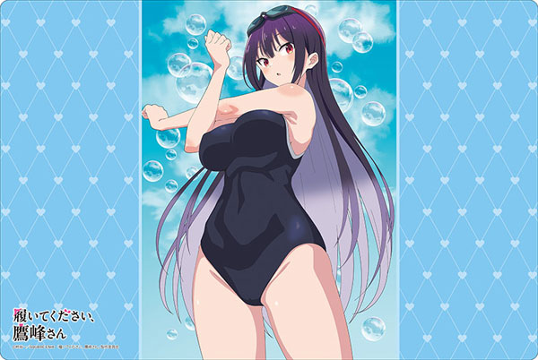 ブシロード ラバーマットコレクション V2 Vol.1736 TVアニメ「履いてください、鷹峰さん」『鷹峰高嶺』水着ver.[ブシロード]《０７月予約》