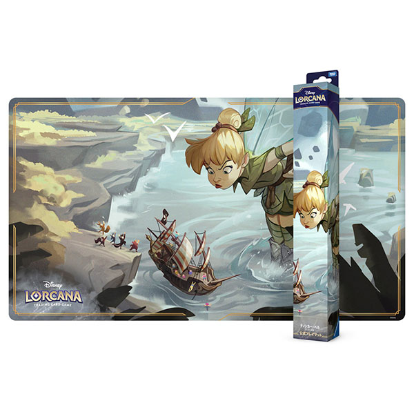 ディズニー・ロルカナ・TCG 日本語版 公式プレイマット「ティンカー・ベル でっかい妖精」[タカラトミー]