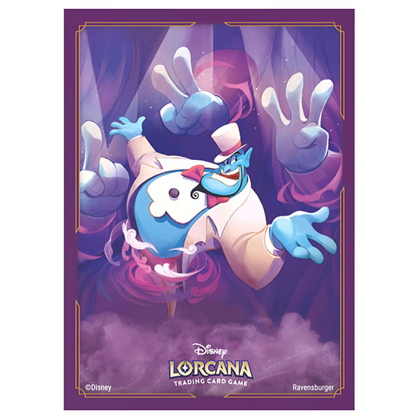 ディズニー・ロルカナ・TCG 日本語版 公式カードスリーブ「ジーニー 頼れる友だち」 パック[タカラトミー]