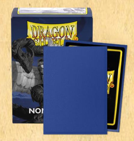 AT-11823 DS100 Matte - Non-Glare - Blue Standard Size 100枚入り パック[ARCANE TINMEN]《発売済・在庫品》