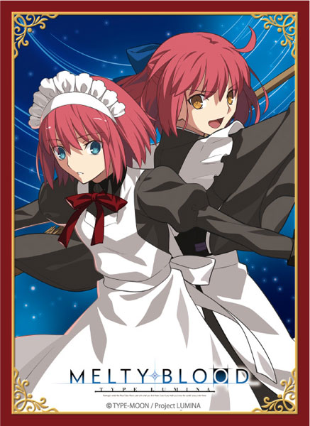 ブロッコリーキャラクタースリーブ MELTY BLOOD： TYPE LUMINA「翡翠＆琥珀」 パック[ブロッコリー]《０９月予約》